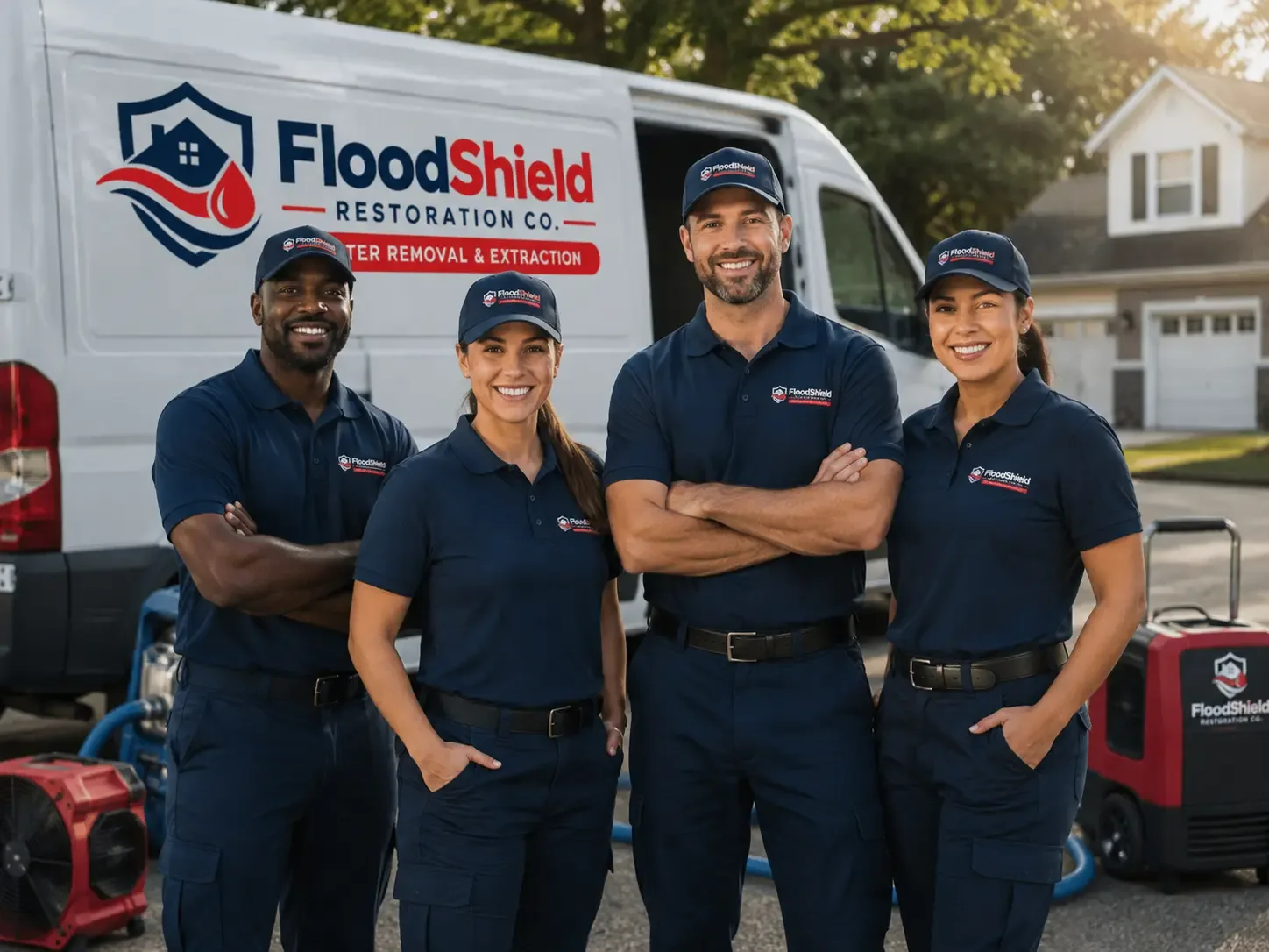 Flood Damage Restoration company in Burlington, WV